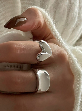 今饰有约女纯银简约戒指