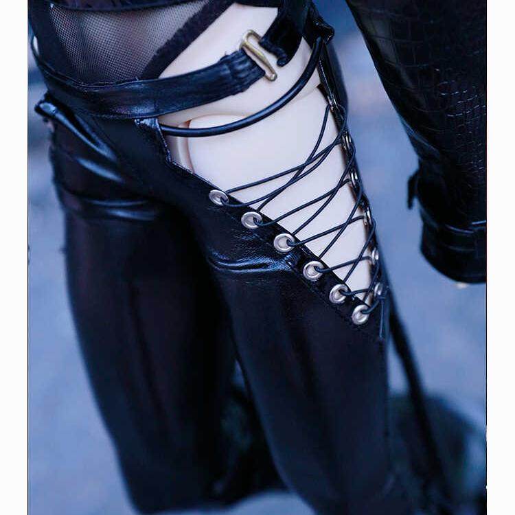 QC女王 光匿皮质套装 4分普叔壮叔ID75 HIDbjd娃衣 三万院长预售 - 图1