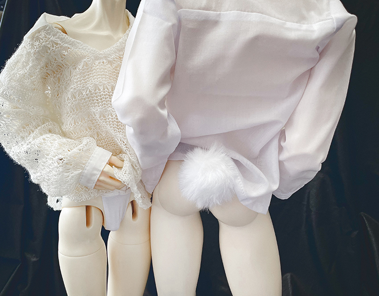 【满68包邮】三万院长 BJD娃娃丁字裤T字裤性感撩人叔3分4分6分 - 图0