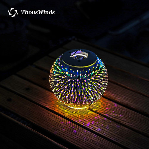 Thous Winds千风Goal Zero露营灯3D烟花灯笼帐篷灯LED灯光影灯罩 - 图2