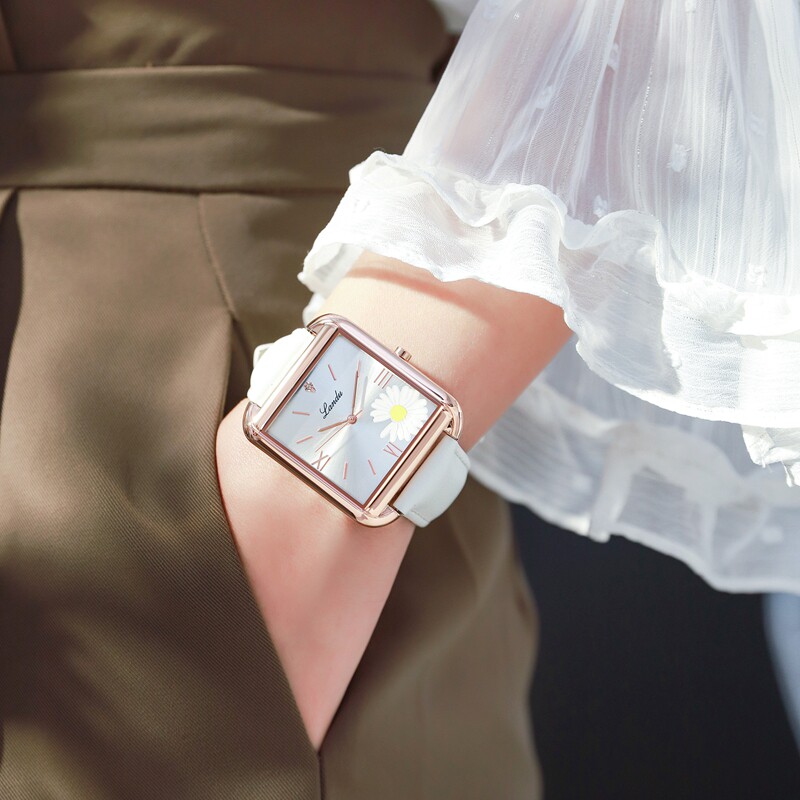 兰度小雏菊女士ins风2020新款手表 兰度国产腕表