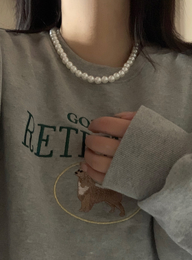 复古轻奢百搭珍珠项链