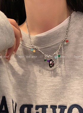 春日郁金香甜酷项链夏天