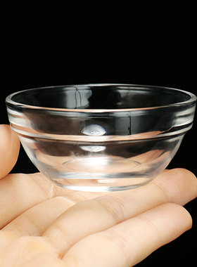 透明玻璃佛前摆件供水杯