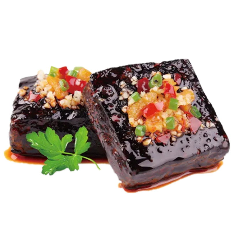 邬辣妈长沙臭豆腐黑色油炸湖南特产20包40片臭干子豆干辣零食小吃