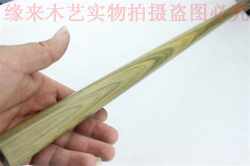 包邮绿檀木红木短棍武术长棍太极鞭杆魔杖汽车防身武器棍子 - 图2