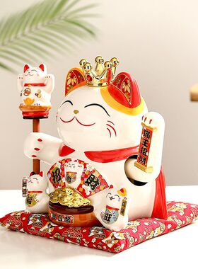 招财猫自动招手公司店铺