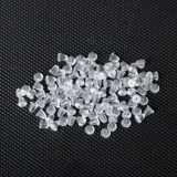 Гипоаллергенные силиконовые прозрачные серьги, пластиковый шнурок-держатель