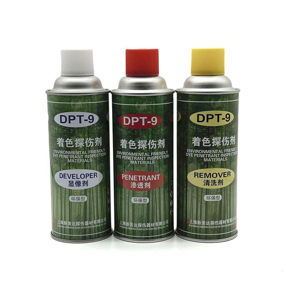 上海新美达DPT-9环保型着色渗透探伤剂环保显像剂清洗剂渗透剂-图0