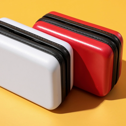 Косметичка, портативная сумка через плечо, водонепроницаемая сумка-органайзер, помада, в корейском стиле