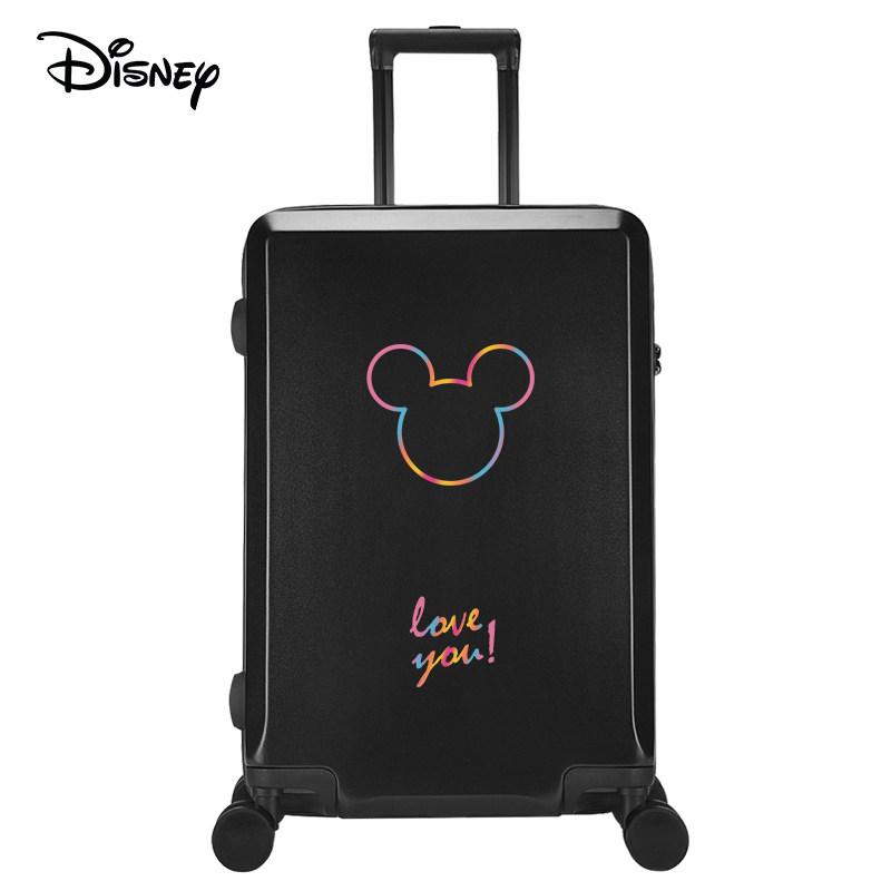 迪士尼网红ins女可爱26寸24拉杆箱 途威箱包旅行箱