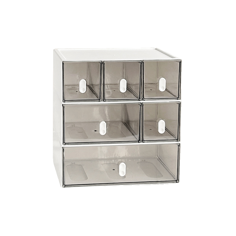 桌面收纳盒透明文具杂物化妆品置物架学生书桌办公室抽屉式整理盒,淘宝优惠券,粉丝福利购,淘宝优惠卷