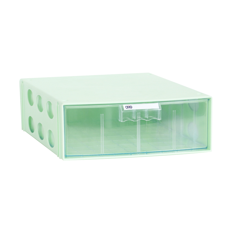 腾正跃塑料桌面文件柜抽屉式A4文件资料柜办公室多层档案收纳柜子 - 图3