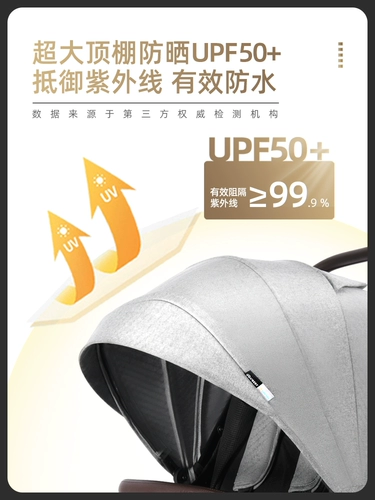 Складная детская коляска с сидением с зонтиком, можно сидеть и лежать