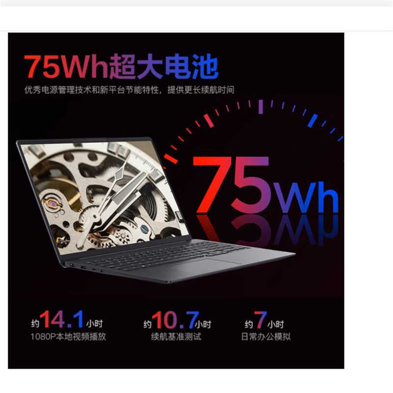 联想小新Pro16 2024 R7-8845H 16G 1TB 16英寸轻薄办公笔记本电脑 - 图2