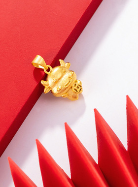 项链项链女士吊坠饰品仿真黄金