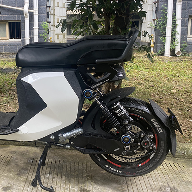 适用九号小牛uqi+电动车机械师后挡泥板7075平叉改装带灯前段后盾,淘宝优惠券,粉丝福利购,淘宝优惠卷