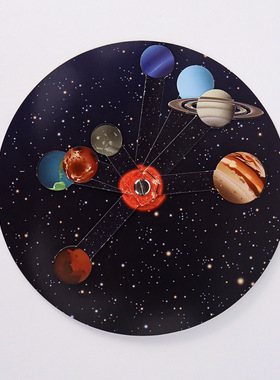 太阳系模型九八大行星DIY科技制作学生儿童天体玩具实验材料