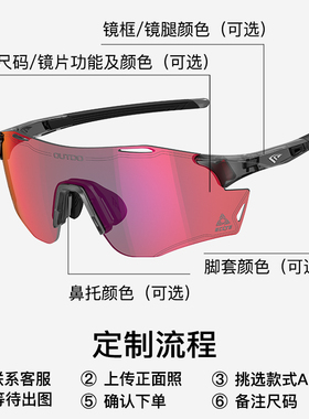 【定制】高特跑步眼镜运动护目镜