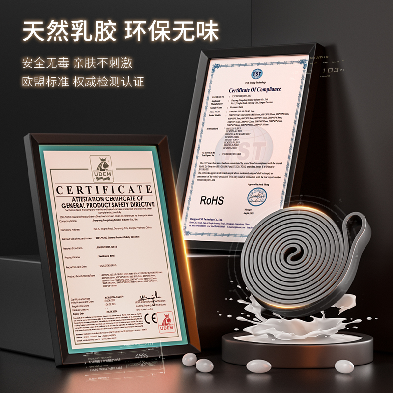 弹力带健身男女练胸肌健身阻力带力量训练拉力绳引体向上辅助力带