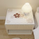 Bedside table mat modern simple oil-resistant no-wash cover