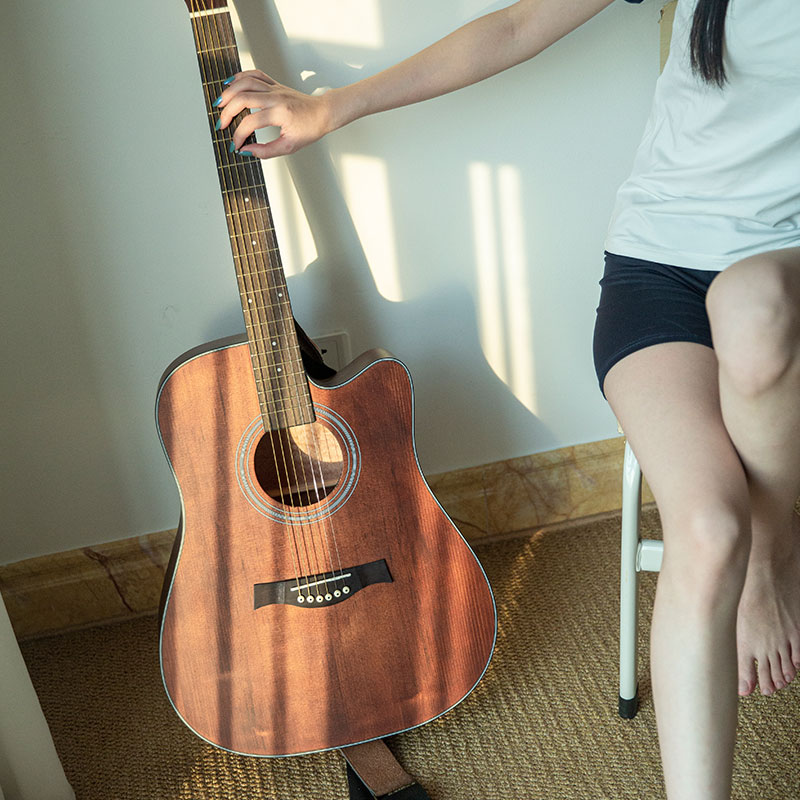 雅马哈音效单板民谣吉他初学者新手入门自学男女生演奏专用木吉他 - 图1