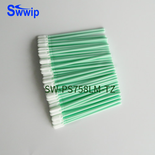 Swwip筒装棉签SW-PS758LM-TZ 单层超细纤维无尘布头棉签100支/筒 - 图2