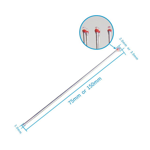 Esd sticky glue stainless steel cleaning rod