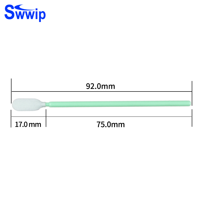无尘布头净化棉签SW-PS766扁头100支/包擦拭棒净化除尘工业棉棒 - 图3