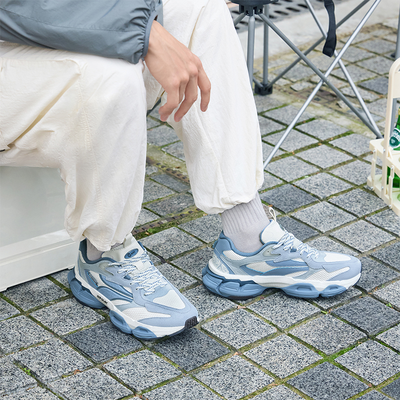 361度男鞋灵眸PRO运动鞋情侣耐磨防滑老爹鞋男款复古休闲鞋子女鞋