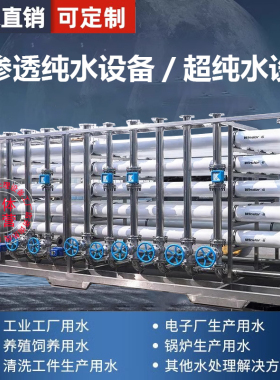 商用纯水机反渗透设备