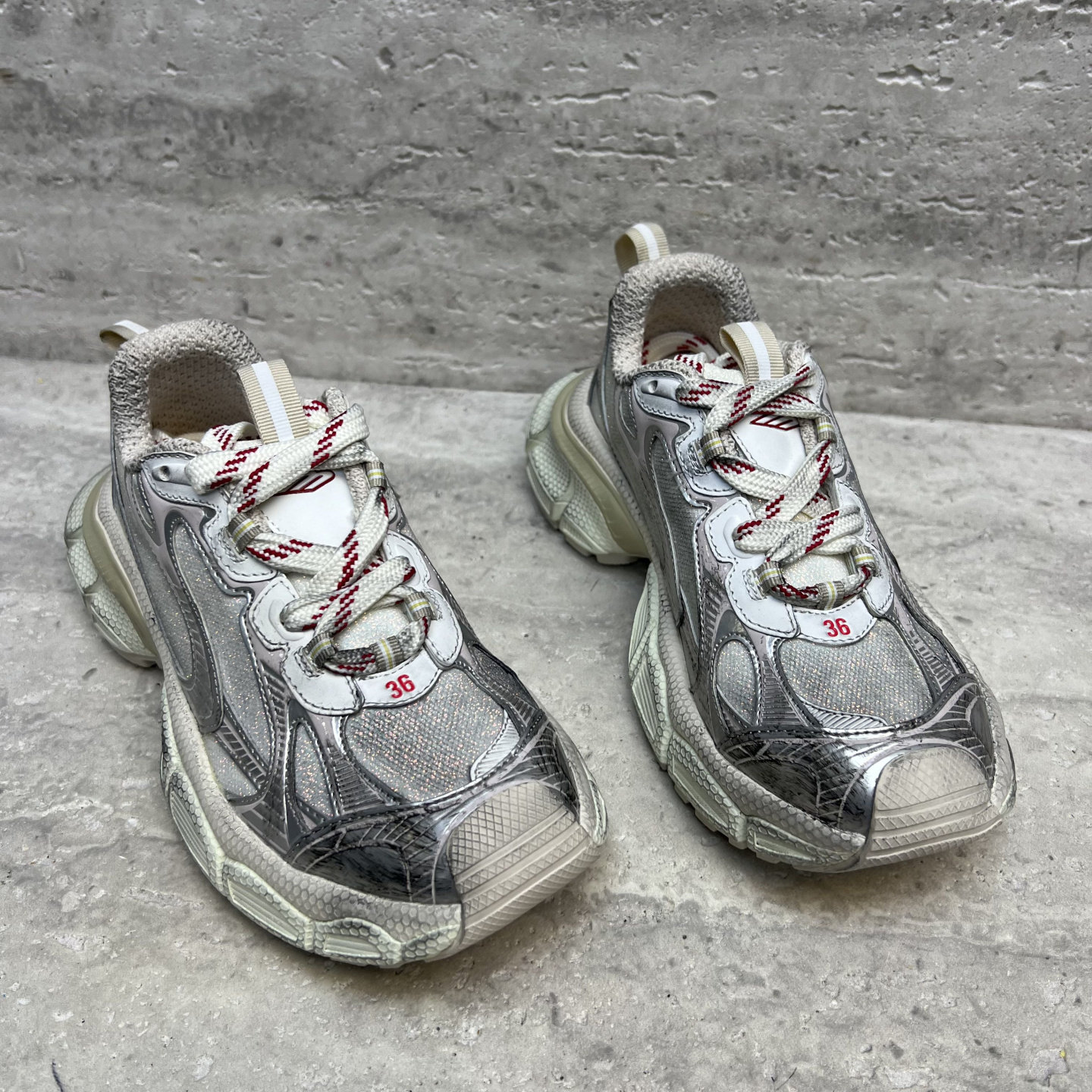 欧洲站女鞋2026春季新款欧货真皮厚底系带做旧休闲运动鞋老爹鞋女,淘宝优惠券,粉丝福利购,淘宝优惠卷