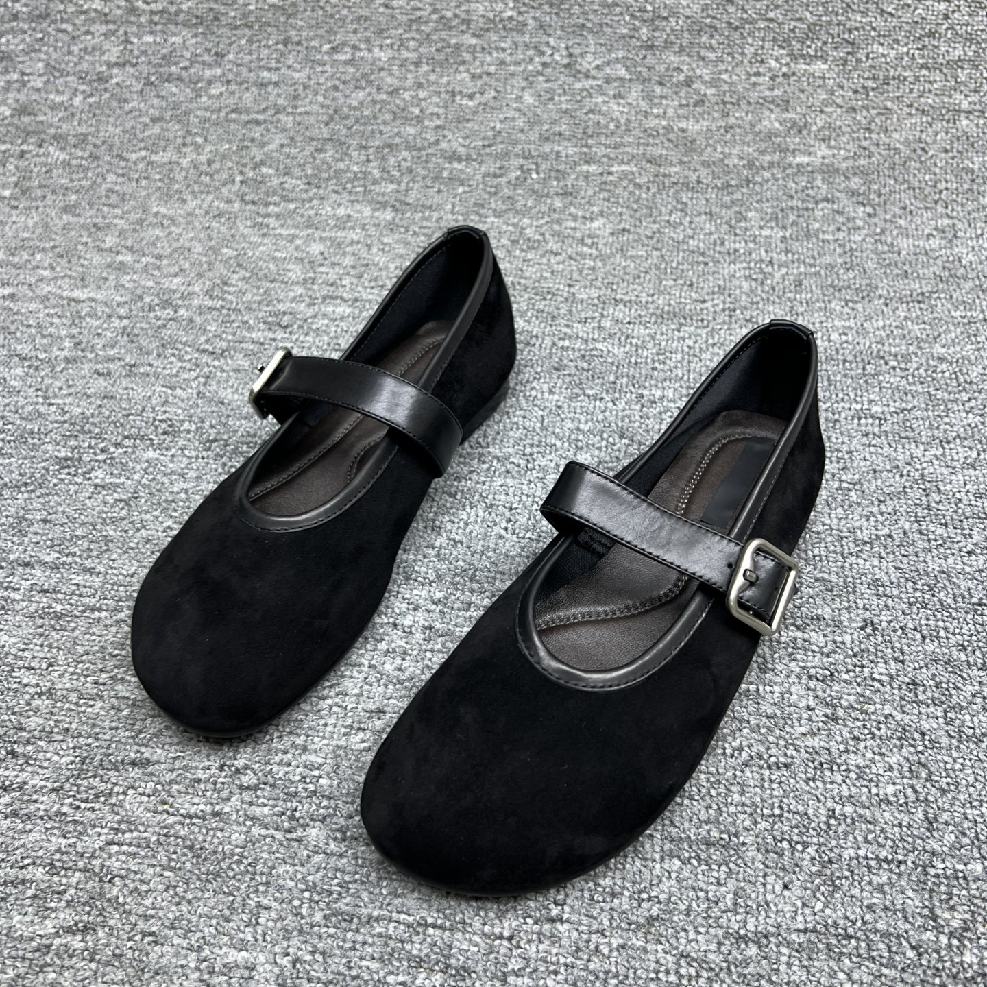 欧洲站2025秋新款欧货真皮女鞋低跟平底一字扣羊猄皮玛丽珍鞋单鞋,淘宝优惠券,粉丝福利购,淘宝优惠卷