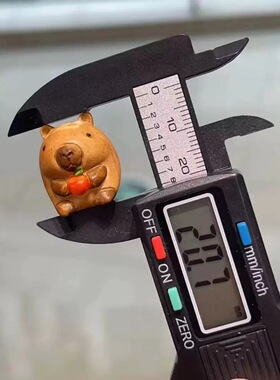 经典款鹿角卡皮巴拉通孔配件 DIY文玩佛珠手串项链编绳 TY2128