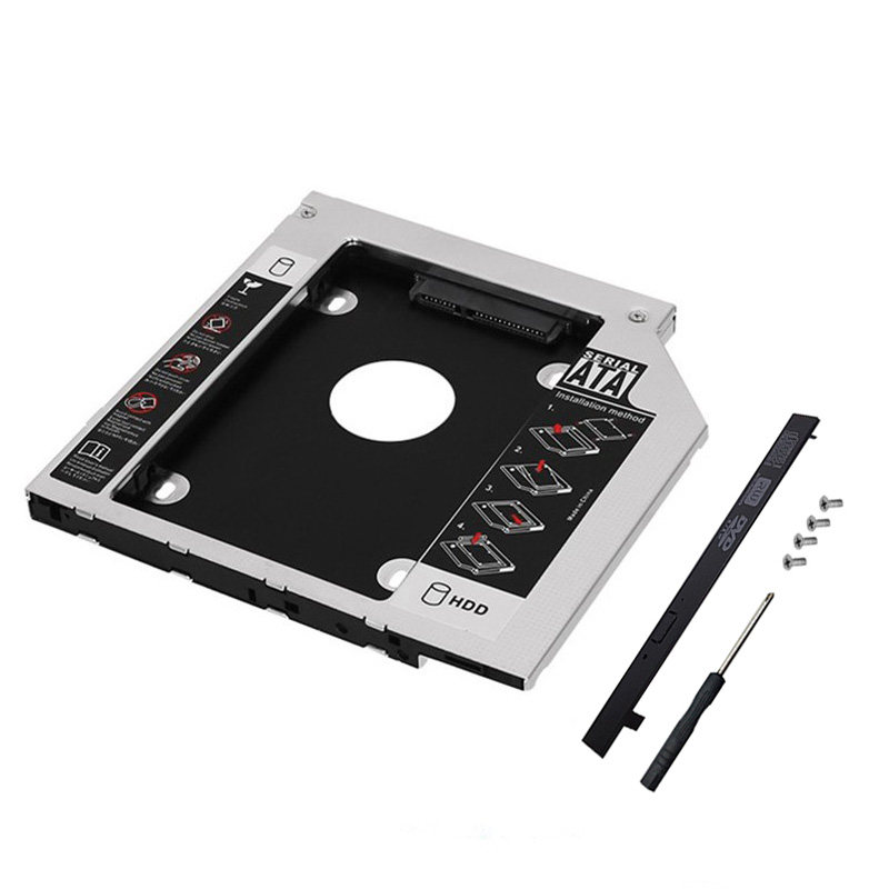 笔记本电脑光驱位硬盘托架适用机械固态SATA3托盘支撑架9.5/12.7m - 图3