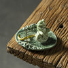 Vintage celadon frog incense stick