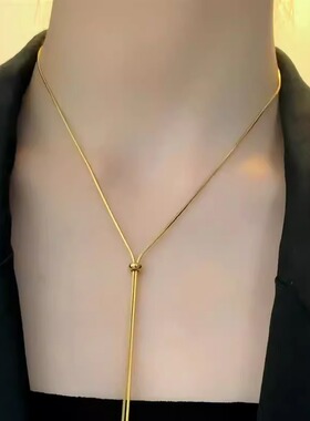 有球必应中长款项链毛衣链