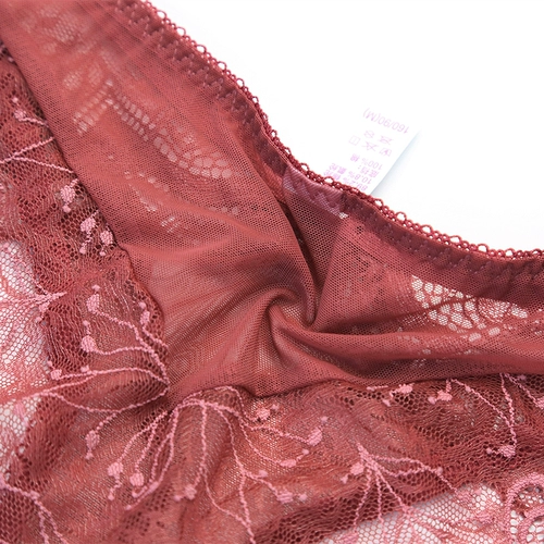 Кружевное сексуальное бордовое нижнее белье, красный комплект, оберег на день рождения, размер