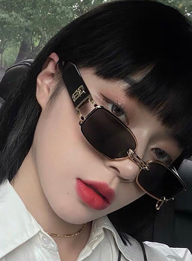 遮阳防晒金属男女方形太阳眼镜