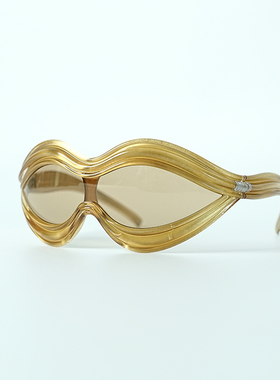 圆形赛博朋克男女墨镜