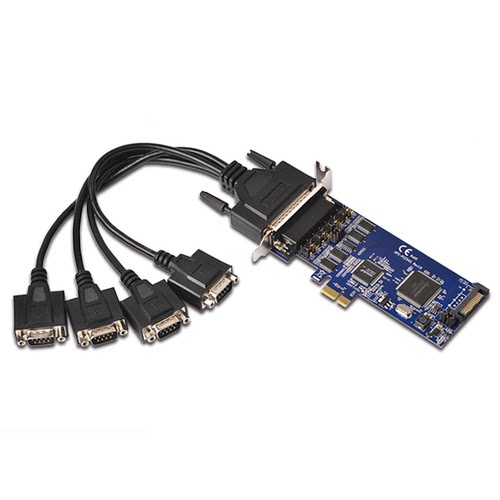 西霸E1-PCE1054-4SV PCI-E转串口卡4口银行金融TTL电平1和9针供电 - 图3