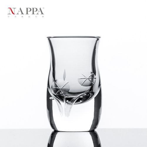 NAPPA家和系列 手工雕刻白酒杯分酒壶 纯人工吹制+雕刻高档酒具 - 图3