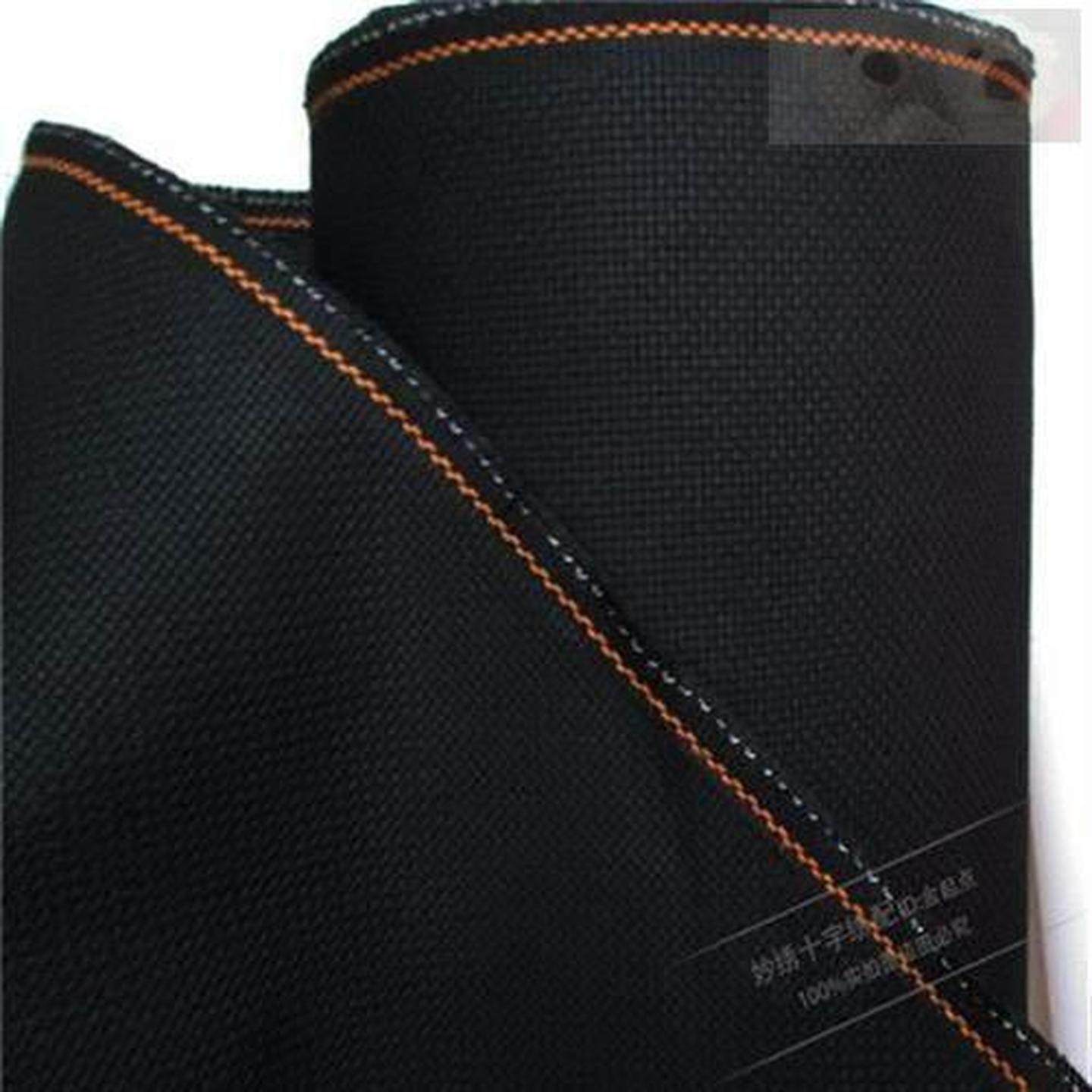 十字绣布 11CT大格四股纯棉 黑色十字绣绣布 尺寸150*100CM十字绣,淘宝优惠券,粉丝福利购,淘宝优惠卷