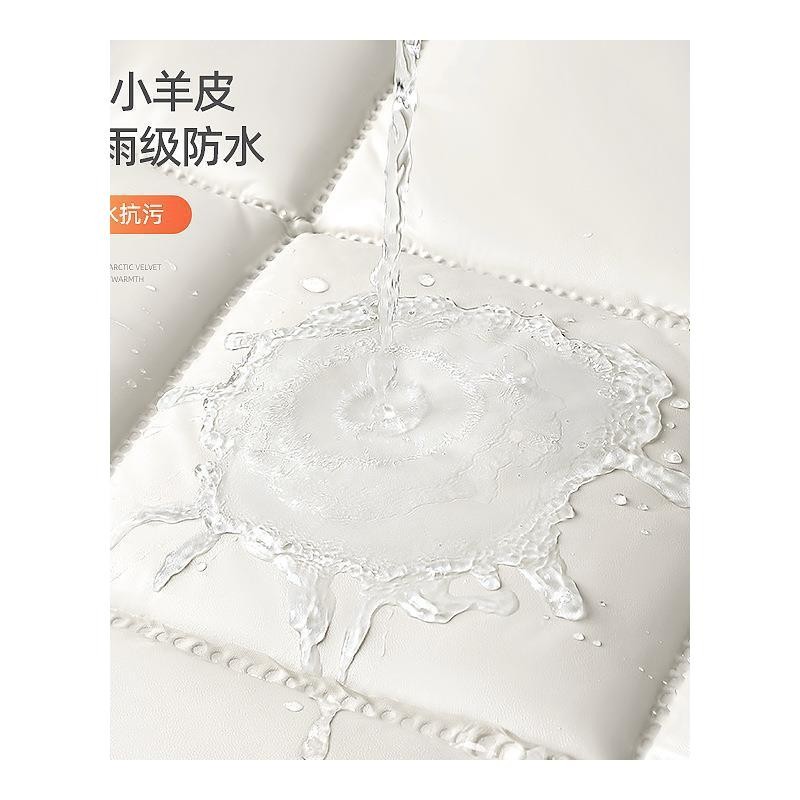 德国特大号电动车挡风被冬季加绒加厚防寒防水摩托车把手护腿部肩 - 图3