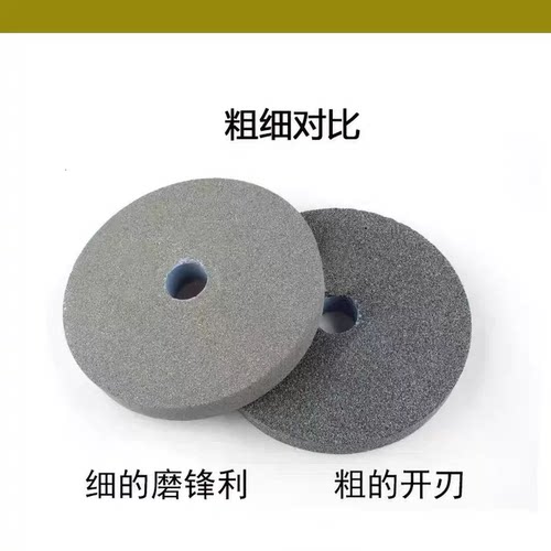 磨刀石圆轮沙轮磨石大号砂轮快速磨菜刀斧头镰刀屠宰农用开锋吃铁 - 图1