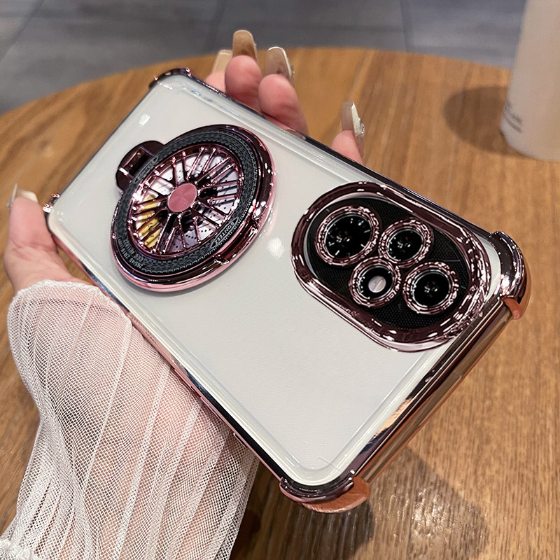 适用华为荣耀200手机壳honor200pro保护硅胶套ELI一AN00自带镜头膜全包气囊防摔透明软ELP男女por高级感支架,淘宝优惠券,粉丝福利购,淘宝优惠卷