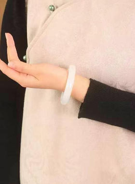 新疆和田玉羊脂白玉手镯