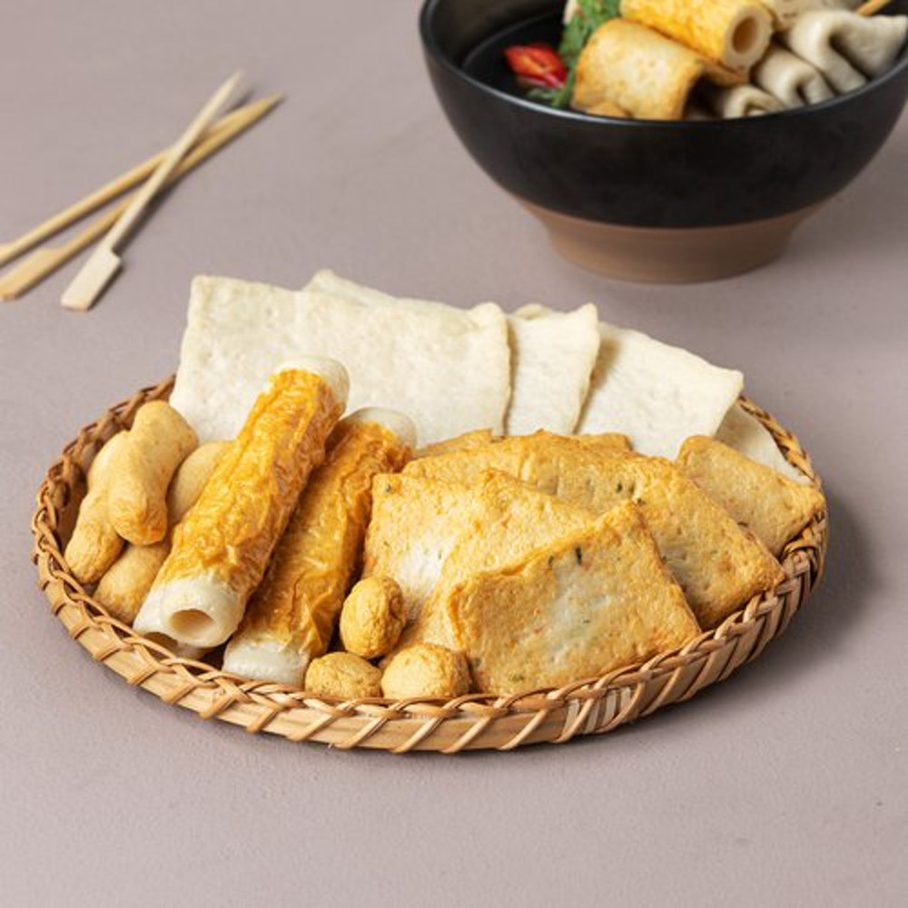 韩国进口鱼饼大林鲜汤用综合鱼饼 带汤调味料 340g韩式料理鱼饼汤