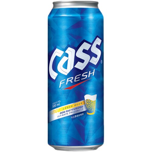 韩国原装进口啤酒 CASS啤酒凯狮啤酒原味500ml易拉罐 炸鸡伴侣 - 图3