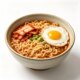 Korean imported food tumbler slightly spicy instant noodles real ramen midnight snack boiled noodles instant noodles snack noodles 120g*5